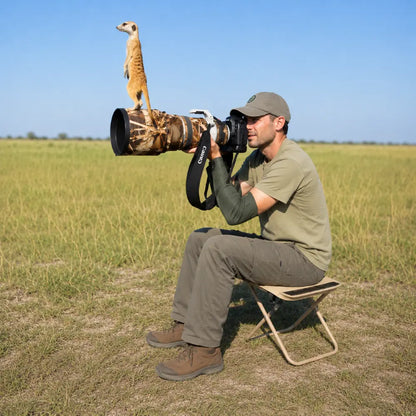 QuickSeat™ – The 3-Second Field Seat Built For Wildlife And Nature Photographers