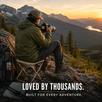 QuickSeat™ – The 3-Second Field Seat Built For Wildlife And Nature Photographers