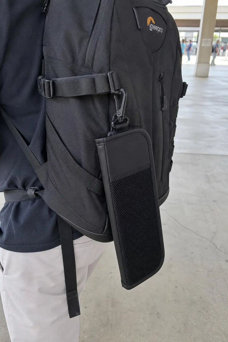Clips to Any Camera Bag